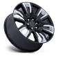 Performance Replicas PR225 24X10 6X5.5 78 +31 G-BLK-CHR Wheels