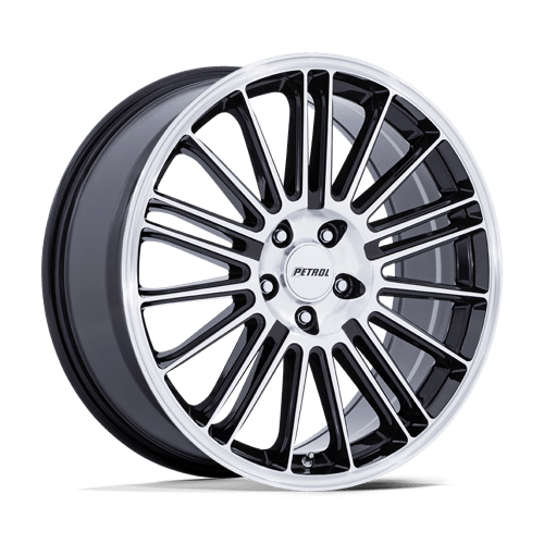 Petrol P1D 18X8 5X4.25 72 +40 G-BLK MACH Wheels