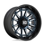 XD XD865 20X9 6X4.5 BLUE-MILL BLK-LP 18MM Wheels