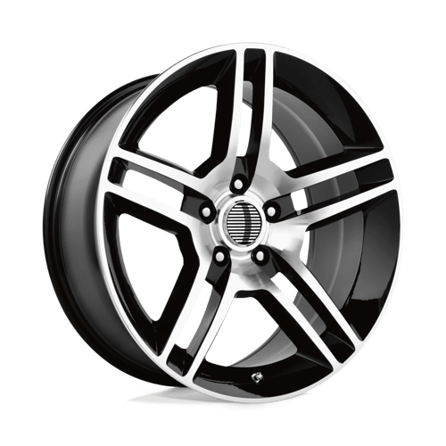 Performance Replicas PR101BM 18X10 5X4.5 70.6 G-BLK MACH 24MM Wheels
