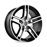 Performance Replicas PR101BM 18X10 5X4.5 70.6 G-BLK MACH 24MM Wheels