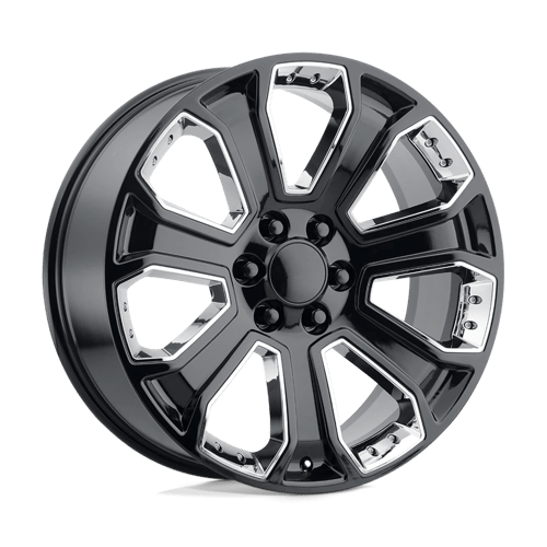 Performance Replicas PR113 20X9 6X5.5 G-BLK CHR ACC 24MM Wheels
