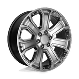 Performance Replicas PR113HC 20X9 6X5.5 78.1 H-SLV CHR-ACC 24 Wheels