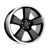 Performance Replicas PR119B 22X9 5X115 71.5 G-BLK MACH-LP 18 Wheels