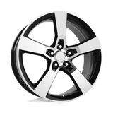 Performance Replicas PR125B 20X9 5X120 67 G-BLK MACH-SPK 40MM Wheels