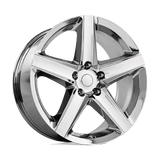 Performance Replicas PR129C 20X9 5X5.0 71.5 CHROME 34MM Wheels