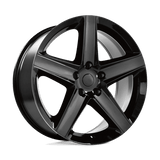 Performance Replicas PR129B 20X9 5X5.0 71.5 G-BLK 34MM Wheels