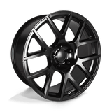 Performance Replicas PR163SB 20X9 5X115 71.5 S-BLK 20MM Wheels