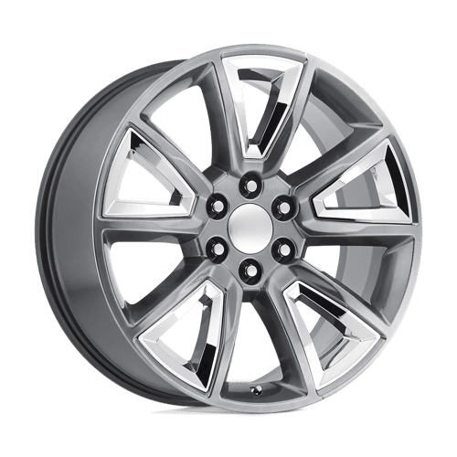 Performance Replicas PR168HC 22X9 6X5.5 78.1 H-SLV CHR-ACC 24 Wheels