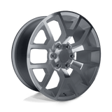 Performance Replicas PR169S 20X9 6X5.5 78.1 SLV MACH-SPK 27MM Wheels