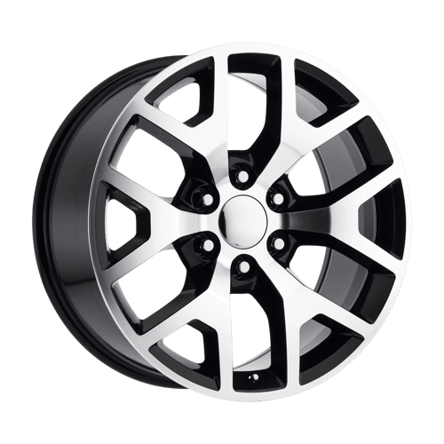 Performance Replicas PR169BM 22X9 6X5.5 78.1 G-BLK MCH-SPK 28 Wheels