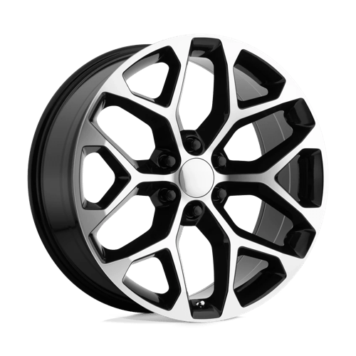 Performance Replicas PR176BM 22X9 6X5.5 78.1 G-BLK MCH-SPK 24 Wheels