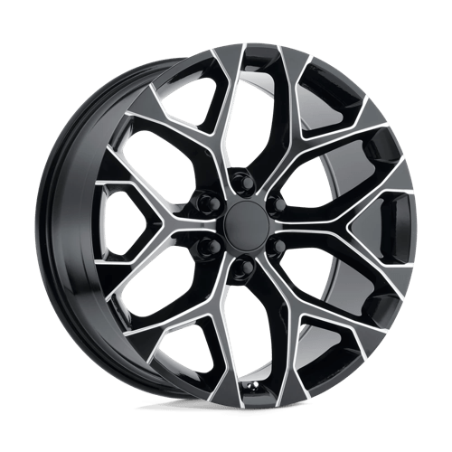 Performance Replicas PR176M 20X9 6X5.5 78.1 G-BLK MILL 24MM Wheels