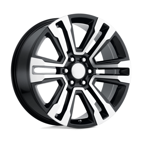 Performance Replicas PR182BM 20X9 6X5.5 78.1 G-BLK MACH 24MM Wheels