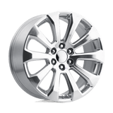 Performance Replicas PR204P 22X9 6X5.5 78.1 POLISH-CC 28MM Wheels