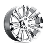 Performance Replicas PR205C 24X10 6X5.5 78.1 CHROME 24MM Wheels