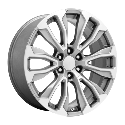 Performance Replicas PR211SM 26X10 6X5.5 78.1 SLV MCH-FC 31MM Wheels
