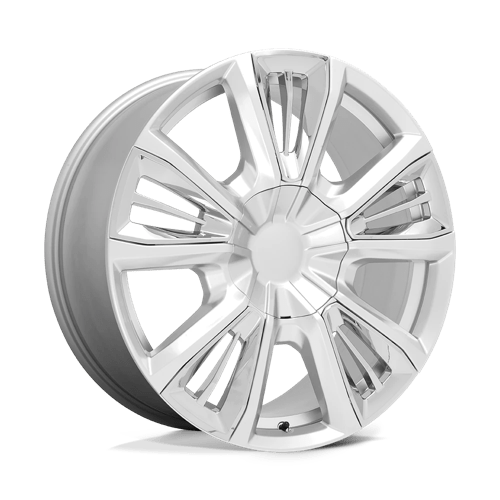 Performance Replicas PR212SC 22X9 6X5.5 78.1 SLV CHR-ACC 28MM Wheels