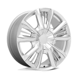 Performance Replicas PR212SC 22X9 6X5.5 78.1 SLV CHR-ACC 28MM Wheels