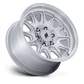 Pro Comp Alloys PULSE 17X8 5X4.5 72 +20 G-SLV-MCH-FC Wheels