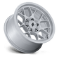 Pro Comp Alloys WRAITH 17X8 5X5 71 +20 G-SLV-MCH-FC Wheels