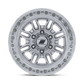 Pro Comp Alloys EQUALIZER BL 17X9 6X5.5 108 +1 G-SLV-MCH Wheels