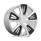 Performance Replicas PR212CG 22X9 6X5.5 78.1 CHR BLK-ACC 28MM Wheels