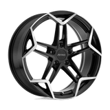 Petrol P1A 17X8 5X100 72.1 +35 G-BLK-MACH Wheels