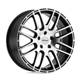 Petrol P6A 17X7.5 5X100 72.1 +35 G-BLK-MACH Wheels
