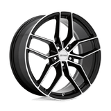 Petrol PE P5C 17X8 5X120 76 G-BLK MACH +35 Wheels