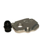Precision Works Timing Chain Vented Tensioner Cover Plate AN10 Oil Return Honda K-Series
