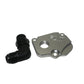 Precision Works Timing Chain Tensioner Cover Plate AN10 90 Degree Swivel Honda K-Series