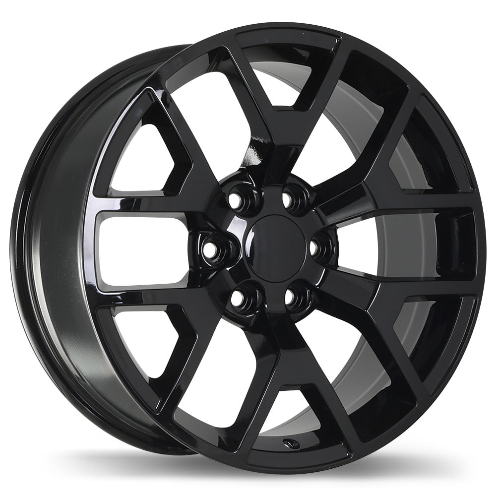 R162B 22x9.0 6x139.7mm +27 78.1mm BLK