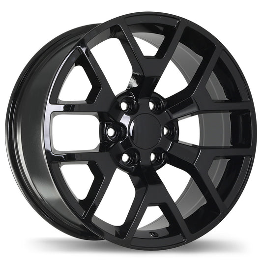 R162B 20x9.0 6x139.7mm +27 78.1mm BLK