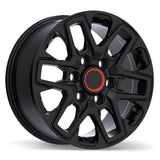 R262 17x8.0 6x139.7mm +55 95.1mm BLK / SAT