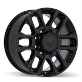 R273A 18x8.0 8x165.1mm +57 121.1mm BLK