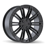 R277 22x9.5 5x120mm +42 72.6mm BLK
