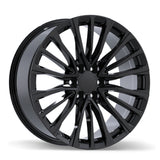 R281 22x9.0 6x139.7mm +28 78.0mm BLK