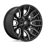 Fuel 1PC RAGE 20X10 8X180 124.2 NBL -18 Wheels