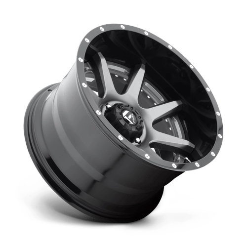 Fuel 2PC D238 20X12 5X5.0 MT-GNMTL-BL -44MM Wheels