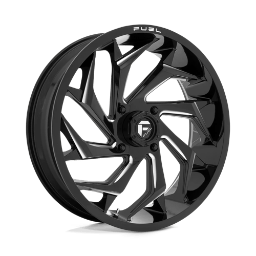 Fuel UTV D753 22X7 4X156 GL-BLK-MIL 00MM Wheels