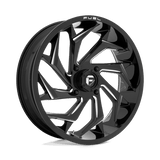 Fuel UTV D753 22X7 4X156 GL-BLK-MIL 00MM Wheels