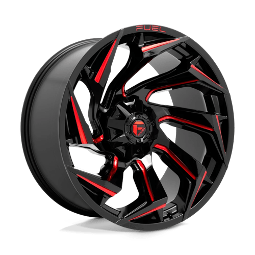 Fuel 1PC D755 24X12 8X6.5 GL-BLK-MIL-RTTC -44MM Wheels