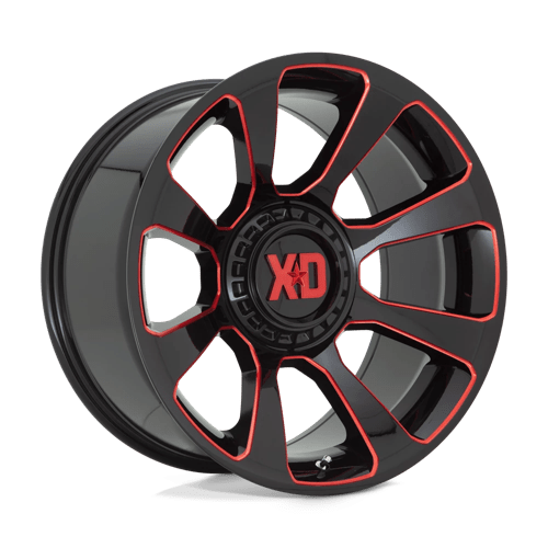 XD XD854 20X9 6X135/5.5 G-BLK MILL RTCC 00M Wheels