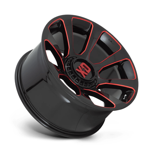 XD XD854 20X9 6X135/5.5 G-BLK MILL RTCC 00M Wheels
