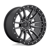 Fuel 1PC REBEL 20X10 6X5.5 106 -18 M-GMTL-BLK-RG Wheels