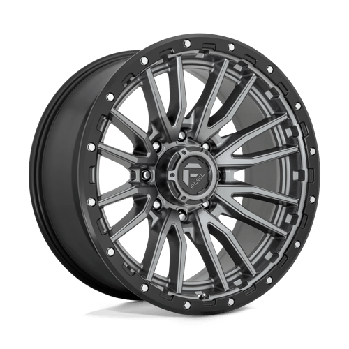 Fuel 1PC REBEL 22X10 8X6.5 125 -18 M-GMTL-BLK-RG Wheels