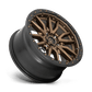 Fuel 1PC REBEL 18X9 6X4.5 66 +1 M-BNZ-BLK-RG Wheels