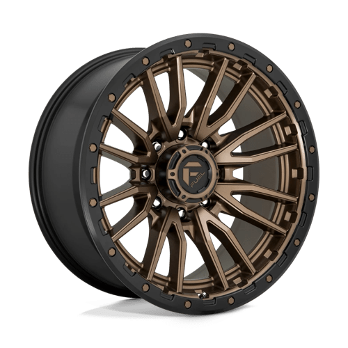 Fuel 1PC REBEL 22X10 8X180 124 -18 M-BNZ-BLK-RG Wheels