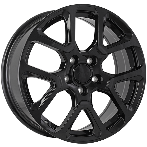 REPLICA 127 Gloss Black 17x7.0 5x114.3 Conical